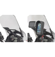 Givi DL 1000 V-Strom Поперечка для Монтажу GPS/Смартфона для Suzuki (2014-2018) Чорний