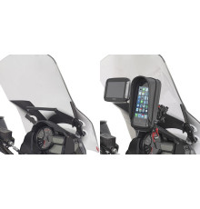 Givi DL 1000 V-Strom Поперечка для Монтажу GPS/Смартфона для Suzuki (2014-2018) Чорний