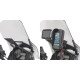Givi DL 1000 V-Strom Поперечка для Монтажу GPS/Смартфона для Suzuki (2014-2018) Чорний