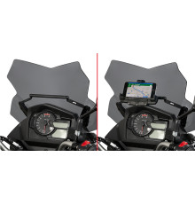 Givi поперечка для монтажу GPS/смартфона Suzuki DL 650 V-Strom 2017-2020 чорний