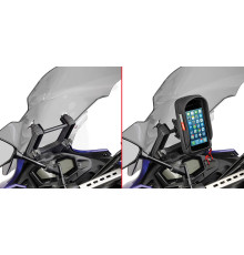 Givi MT 07 Tracer Поперечка для Монтажу GPS/Смартфона 2016-2017 Чорний