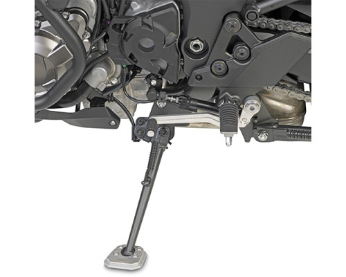 Givi, Kawasaki Versys 1000, розширення додаткової підніжки, алюміній, сріблястий