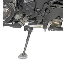 Givi, Kawasaki Versys 1000, розширення додаткової підніжки, алюміній, сріблястий