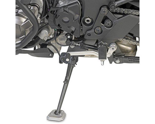 Givi, Kawasaki Versys 1000, розширення додаткової підніжки, алюміній, сріблястий
