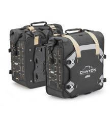 Givi Canyon сумки водонепроникні off-road / enduro 70л кріплення на Стелажі замок Monokey чорний