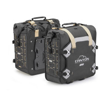 Givi Canyon сумки водонепроникні off-road / enduro 70л кріплення на Стелажі замок Monokey чорний