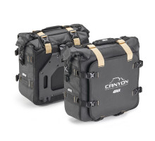Givi Canyon сумки водонепроникні off-road / enduro 2x25л кріплення на Стелажі з замком типу monokey чорний