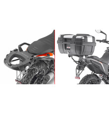 Givi Стелаж для центрального кофра без плити KTM 390 Adventure 2020 чорний