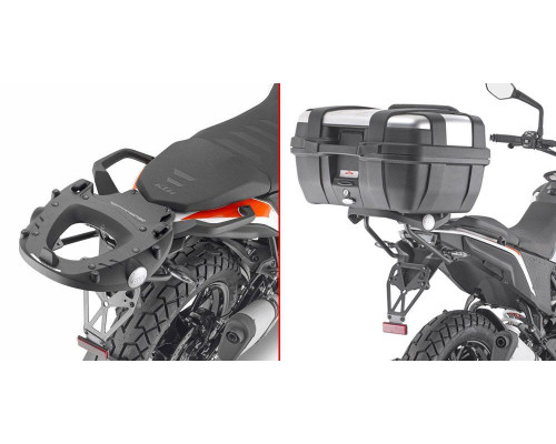 Givi Стелаж для центрального кофра без плити KTM 390 Adventure 2020 чорний