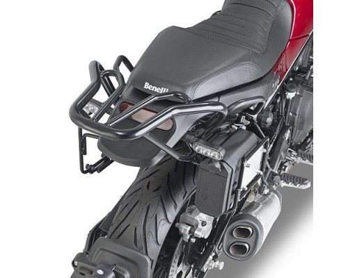 Givi, Стелаж для центрального кофра, без плити, для Benelli Leoncino 500, 2017, чорний