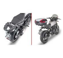 Givi, Стелаж kufra центрального, для Benelli Leoncino 800, без пліти, 2022, чорний