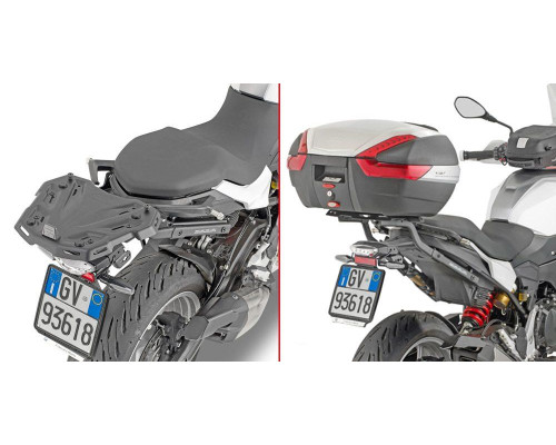 Givi F 900 XR Стійка для центрального кофра Без плити 2020 Чорний