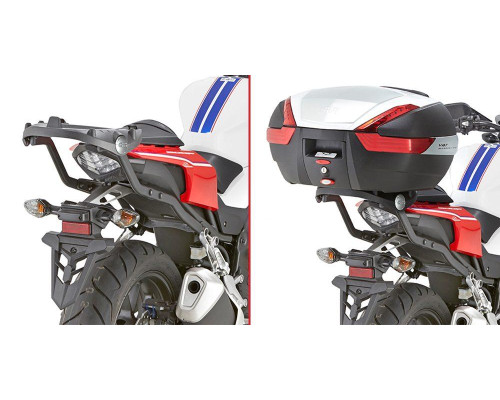 Givi, Стелаж для центрального кофра, без плити, HONDA CB 500 F, 2016, чорний