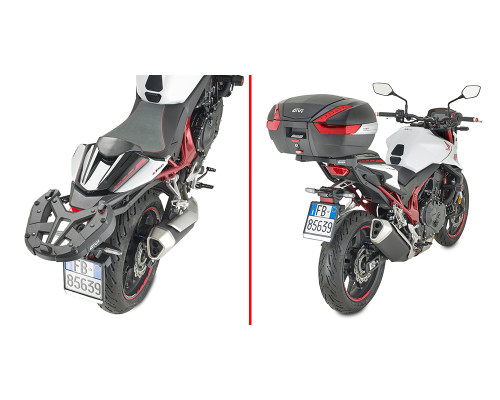 Givi CB 750 Hornet (23) Стелаж для центрального кофра без плити чорний
