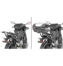 Givi Стелаж для центрального кофра без плити Kawasaki Z650 2017 чорний