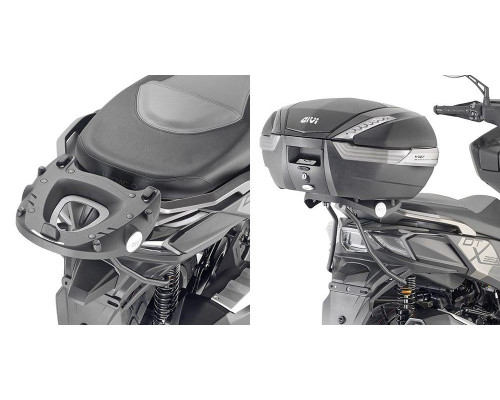 Givi Kymco DTX 360 Стійка для центрального кофра Без плити 2021-2022 Чорний