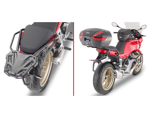 Givi V100 Mandello 1000 Стійка для центрального кофра Без плити Чорний
