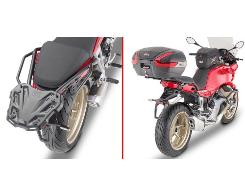 Givi V100 Mandello 1000 Стійка для центрального кофра Без плити Чорний