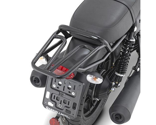 Givi Стелаж для центрального кофра без плити Moto Guzzi V7 III Stone Special 2017 чорний