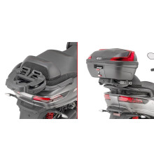 Givi MP3 350-500 Sport/Business 2018-2019 Стійка для центрального кофра Чорний