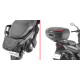 Givi QJ Motor Fort 350 Стійка для центрального кофра Без плити Чорний