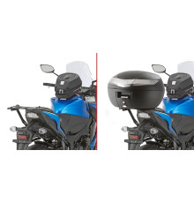 Givi, Стелаж центрального кофра, для Suzuki GSX S1000F/GSX S1000 (2015-2019), чорний