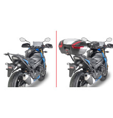Givi Стелаж для центрального кофра без плити Suzuki GSX S750 2017 чорний