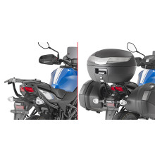 Givi Стелаж для центрального кофра без плити Suzuki SV 650 2016 чорний
