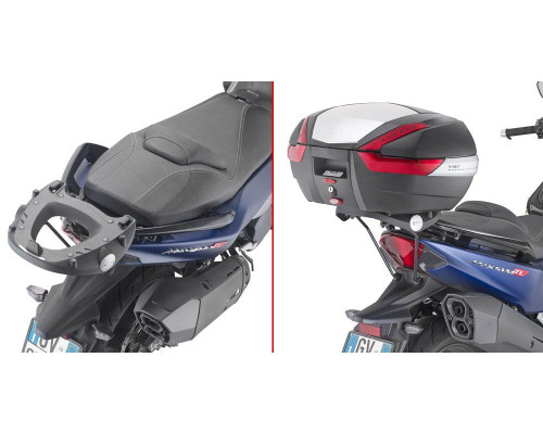 Givi Sym Maxsym TL 500 Стійка для центрального кофра без плити 2020-2022 Чорний