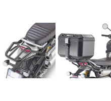 Givi Стелаж для центрального кофра без плити Triumph Scrambler 1200 2019-2022 чорний