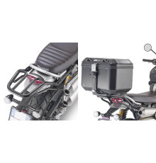 Givi Стелаж для центрального кофра без плити Triumph Scrambler 1200 2019-2022 чорний