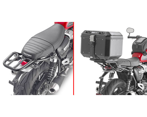 Givi Стелаж для центрального кофра без плити Triumph Speed Twin 1200 2019-2020 чорний