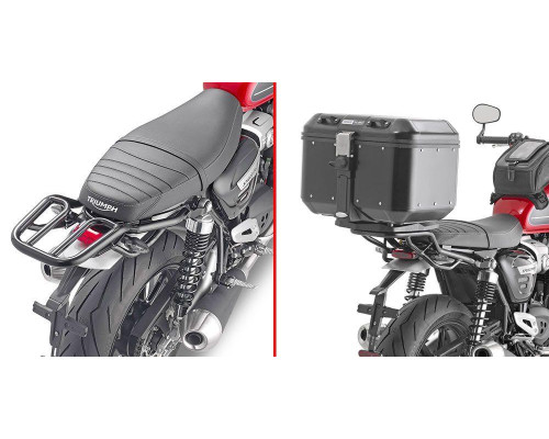 Givi Стелаж для центрального кофра без плити Triumph Speed Twin 1200 2019-2020 чорний