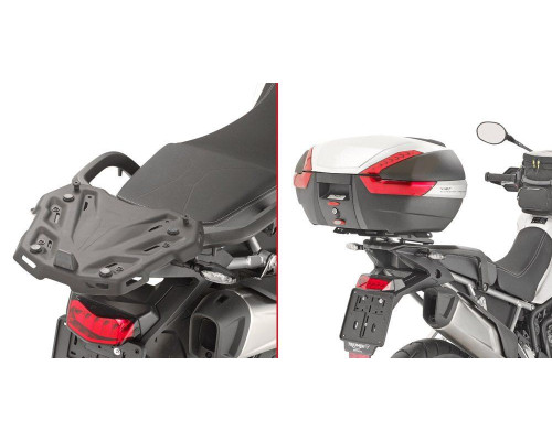 Givi Tiger 900 Стійка для центрального кофра Без плити 2020-2022 Чорний