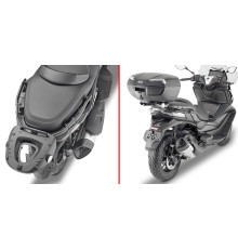 Givi Voge SR4 350 Стійка для центрального кофра Без плити Чорний