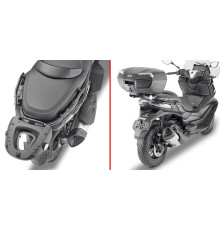 Givi Voge SR4 350 Стійка для центрального кофра Без плити Чорний