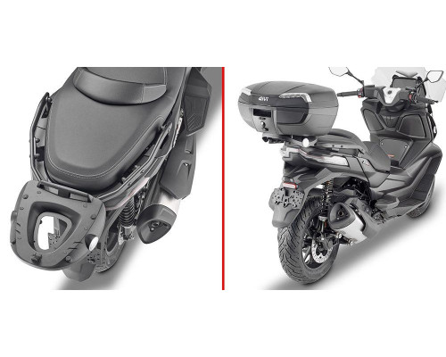 Givi Voge SR4 350 Стійка для центрального кофра Без плити Чорний