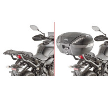 Givi, Стелаж для центрального кофра, без плити, YAMAHA MT-07, 2018-2022, чорний