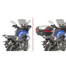 Givi Стелаж для центрального кофра YAMAHA MT-07 Tracer 2016 чорний
