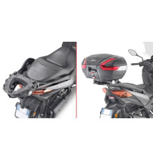 Givi Стелаж для центрального кофра YAMAHA X-Max 125/300/400 (2017-2022) чорний