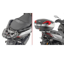 Givi, Стелаж для центрального кофра, без плити, YAMAHA X-Max 125/TriciЗАДНІ300/X-Max 300 (2017-2020), чорний