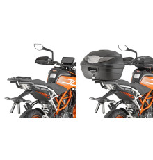 Givi Duke 125-390 (17-18) Стелаж для центрального кофра без плити чорний