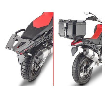 Givi, Стелаж для центрального кофра, без плити, для Aprilia Tuareg 660, 2021-2022, чорний
