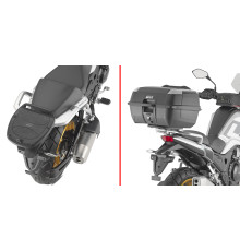 Givi Kove 510X Стійка для центрального кофра Без плити Чорний