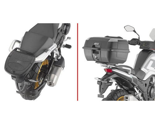 Givi Kove 510X Стійка для центрального кофра Без плити Чорний