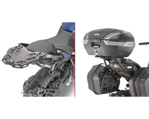 Givi, Стелаж для центрального кофра, без плити, YAMAHA Niken GT 900, 2019-2022, чорний