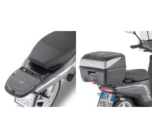 Givi NGS1-NGS2-NGS3 Стійка для центрального кофра Monolock Без плити Чорний