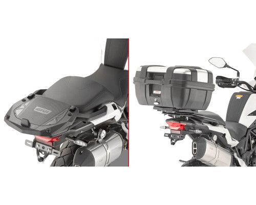 Givi TRK502 X Стійка для центрального кофра Monolock (без плити) Чорний