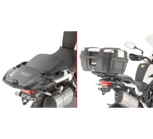 Givi TRK502 X Стійка для центрального кофра Monolock (без плити) Чорний