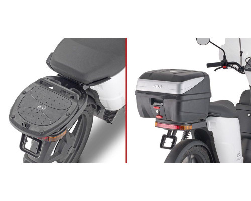 Givi ES1-ES2-ES3 Стійка для центрального кофра Monolock 19-22 чорний
